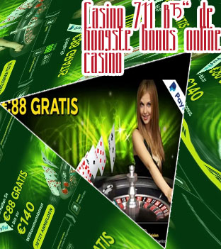 Online casino met bonus